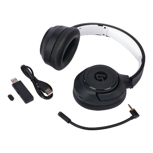 Components of LS100X Wireless Gaming Headset